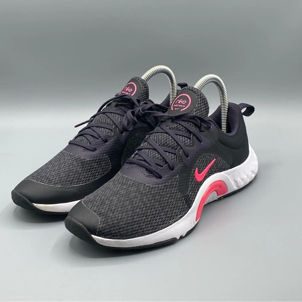 Nike Renew In-Season TR 11 Training Shoes Black/Hyper Pink​ - Picture 4 of 4